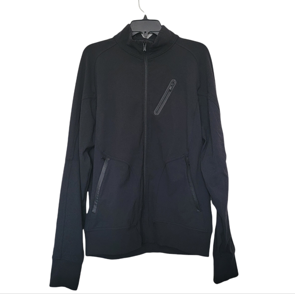 Lululemon Men's Black 3 Zip Pocket Jacket Size XXL